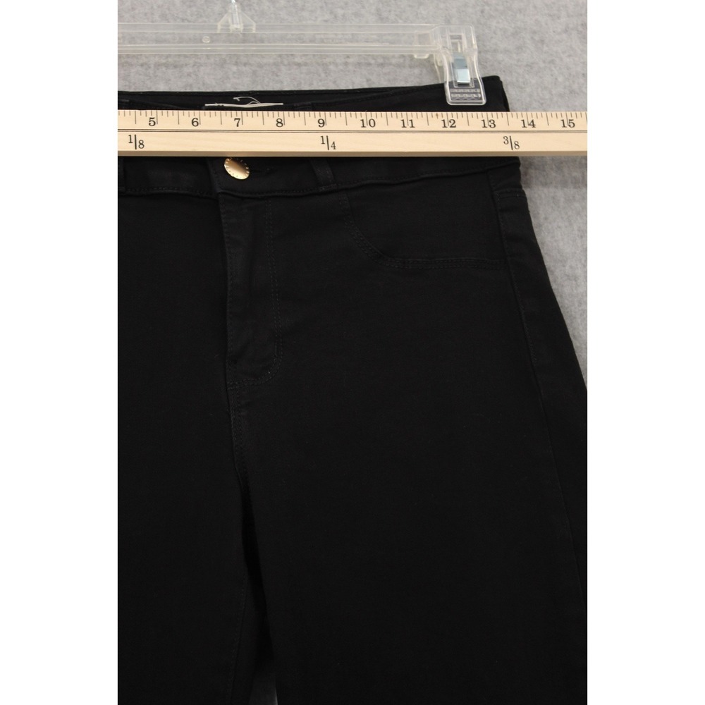 L'Agence Peyton High Rise Skinny Jeans womens 26 Black Ankle Stretch - Picture 7 of 12